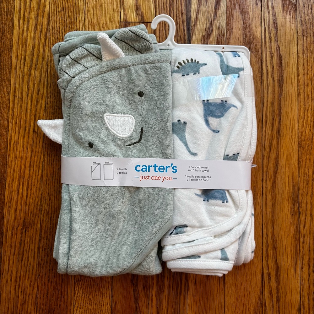 Carters NWT Dinosaur Print Baby Blanket